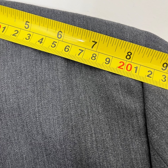 Michael Kors Mens 40R Single Breasted Sport Coat Grey Slim Fit Lined Two-Button - Picture 13 of 14